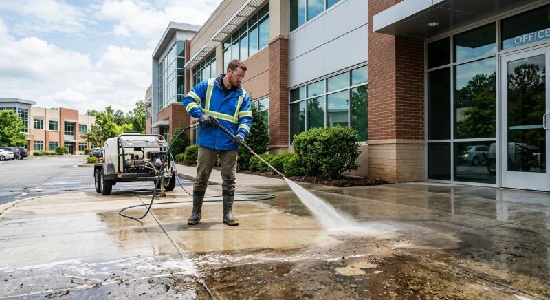 Walkway Power Washing Service