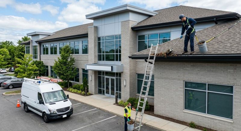 Commercial Gutter Maintenance in Denver County, CO