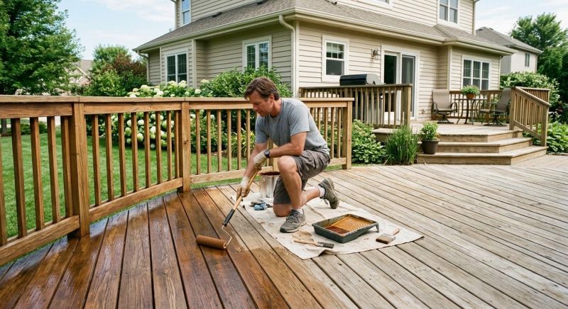 Deck Sealing in Alpharetta, GA