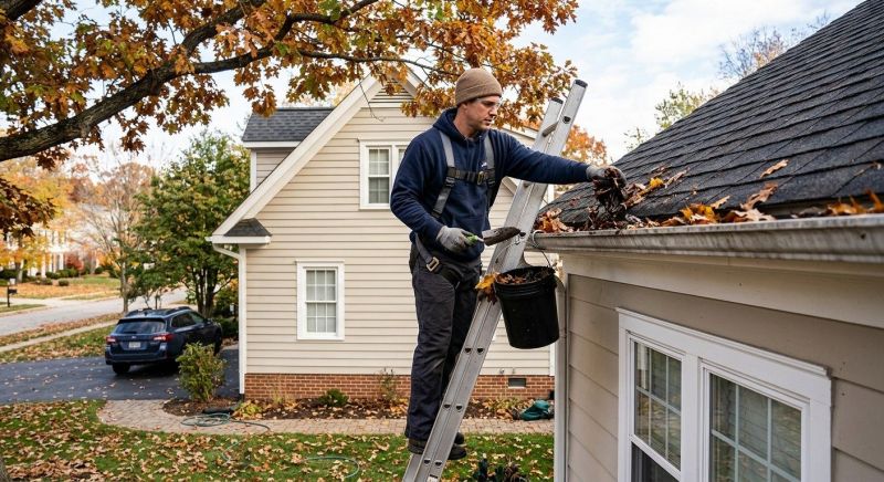 Gutter Pine Needle Removal in Frederick, MD