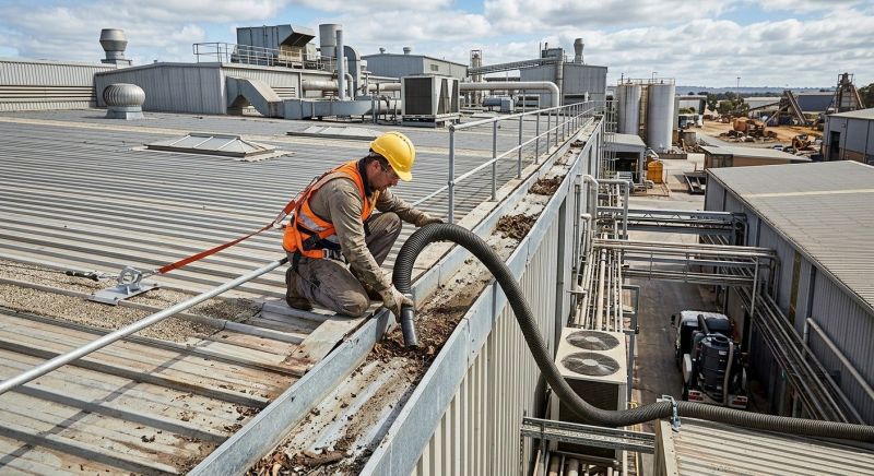 Industrial Gutter Cleaning in Denver County, CO