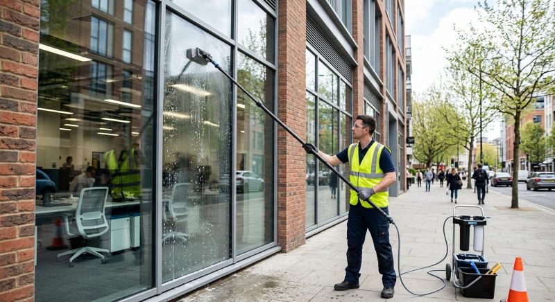 Strip Mall Window Cleaning in Denver County, CO